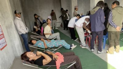 एभरेस्ट एफएमको रक्तदानमा १५१ युनिट रगत सङ्कलन