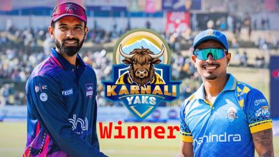 वाटको विस्फोटक ब्याटिङमा लुम्बिनीविरुद्ध कर्णाली याक्सको शानदार जीत