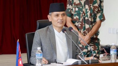 वर्तमान सरकारले निर्वाचनमार्फत जिम्मेवारी हस्तान्तरण गर्नेछः गृहमन्त्री अर्याल