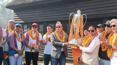 एनपीएल ट्रफी टुर सुदूरपश्चिममा,क्यानका अध्यक्ष चन्दले गरे सुरुवात