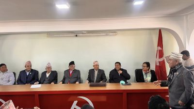 प्रचण्ड र माधवसँग मिसियो भीम रावलको जागरण अभियान