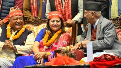 एमालेको ‘घर फर्क राष्ट्रिय अभियान’ घोषणा सभा: समाजवादीकी नेतृ झाँक्रीसहितका नेता फर्किए