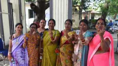 भारतको बिहारमा पहिलो चरणको मतदान सम्पन्