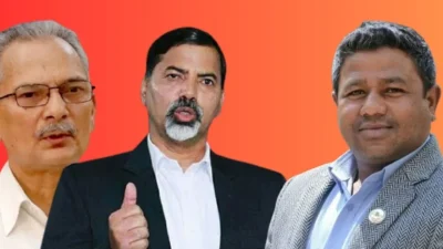 बाबुराम भट्टराई, जनार्दन शर्मा र सन्तोष परियारले आज पार्टी एकता घोषणा गर्दै