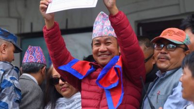 हर्क साम्पाङले एमालेको गढबाट चुनाव लड्ने, मेयर पद त्याग्ने