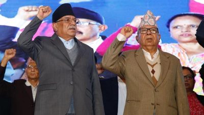 नेपाली कम्युनिस्ट पार्टीको संयोजकमा प्रचण्ड र सहसंयोजकमा माधव नेपाल चयन