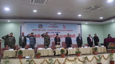 ‘सरकारको मुख्य कार्यभार निर्वाचन गराउनु हो’