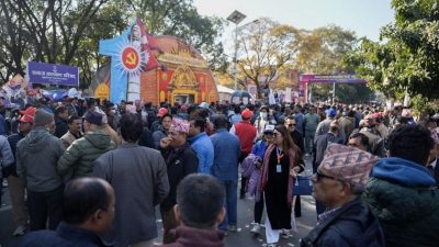 एमाले महाधिवेशनः मतदान सम्पन्न, २२२७ मत खस्यो