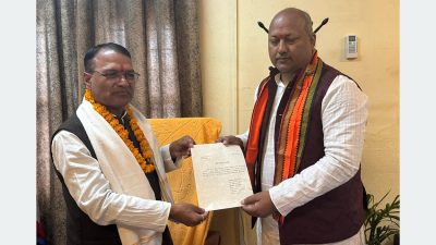 मधेस प्रदेशका पूर्वमुख्यमन्त्री सिंहद्वारा राजीनामा