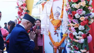 पृथ्वी जयन्तीमा ओलीको सन्देश: ध्वंश होइन, निर्माण र विकासको मनोबल बढाऔँ