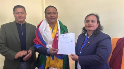 कुलमान घिसिङको उम्मेदवारी काठमाडौं–३ मा दर्ता