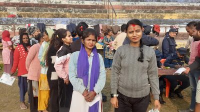 आमाहरूको निर्वाचन प्रहरी बन्ने रहर