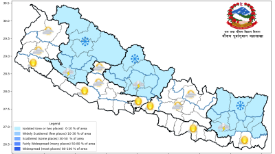 आज पनि तराई–मधेशमा कुहिरो लाग्ने