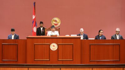 राष्ट्रियसभाको शून्य समयमा सरकारको ध्यानाकर्षण