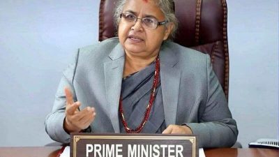 राष्ट्रियसभामा मुस्लिम आयोगको प्रतिवेदन प्रस्तुत गर्दै प्रधानमन्त्री