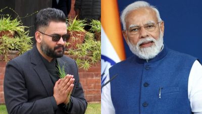 प्रधानमन्त्री शाहलाई भारतीय प्रधानमन्त्रीको बधाई