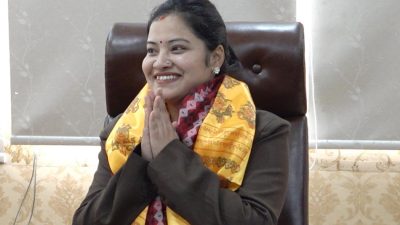 सामान्य प्रशासन र भूमिमन्त्री रावलद्वारा पदभार ग्रहण