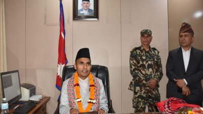 नवनियुक्त सञ्चारमन्त्री तिमिल्सिनाद्वारा पदभार ग्रहण (जीवनीसहित)