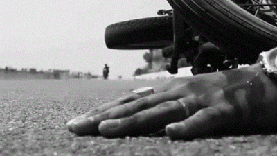 देउखुरीमा मोटरसाइकल दुर्घटना, एक जनाको मृत्यु