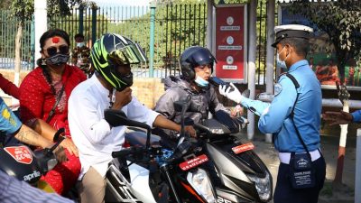 मापसे गरी सवारी चलाउने १६ जना कारबाहीमा