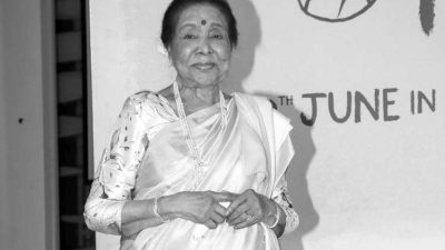 भारतीय गायिका आशा भोसलेको निधन