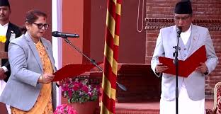 राष्ट्रियसभाका नवनियुक्त उपाध्यक्ष भण्डारीलाई शपथ