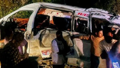 ‘इभी’ दुर्घटनामा भारतीय तीर्थयात्रीसहित छ जना घाइते