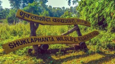 शुक्लाफाँटामा पुरिँदै प्राकृतिक ताल