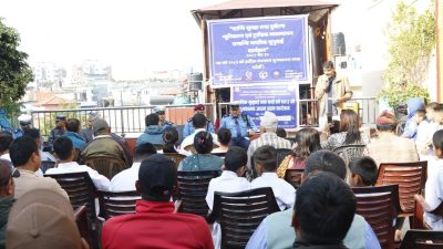 दुर्घटना न्यूनीकरण गर्न सचेतना अभियान