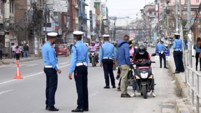 ट्राफिक कारबाहीमा एकैदिन २१ लाख ७७ हजार राजस्व सङ्कलन