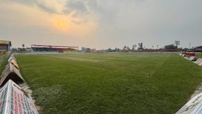 मेची रङ्गशालामा ‘फ्लडलाइट’ जडानका लागि त्रिपक्षीय सम्झौता