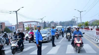 यान्त्रिक अवस्था ठीक नभएका १७ सवारीसाधनका चालक कारबाहीमा