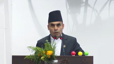 सञ्चारमन्त्री डा तिमिल्सिनाद्वारा चलचित्र विधेयकमाथि विचार गरियोस् भन्ने प्रस्ताव प्रस्तुत
