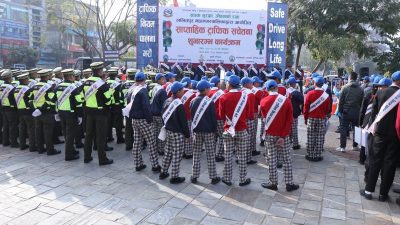 पर्सामा विश्व सडक सुरक्षा सप्ताहमा ट्राफिक सचेतना