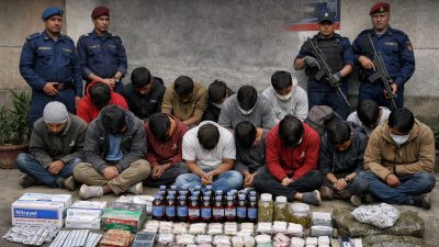 लागुऔषधसहित विभिन्न स्थानबाट १५ जना पक्राउ