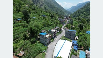 सडक पूर्वाधारलाई सुधार गर्दै मालिका गाउँपालिका
