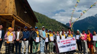 नाम्खा गाउँपालिकालाई पूर्ण खोप सुनिश्चितता  घोषणा
