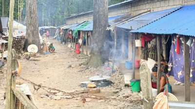 अझै पनि हुप्सेकोटका पहिरो विस्थापित अस्थायी शिविरमा