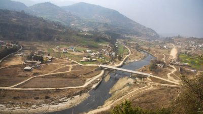 वाग्मती नदीको कटानले टौदहका बस्ती जोखिममा