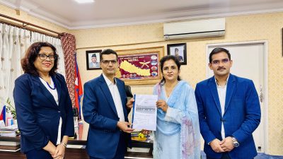 हेटौँडा कपडा उद्योगमा परीक्षण उत्पादनको तयारी