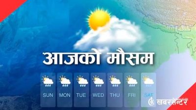 मनसुनको प्रभाव बढ्यो, विभिन्न प्रदेशमा भारी वर्षाको सम्भावना