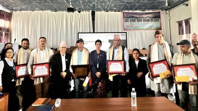 गण्डकीका उत्कृष्ट कृषक सम्मानित