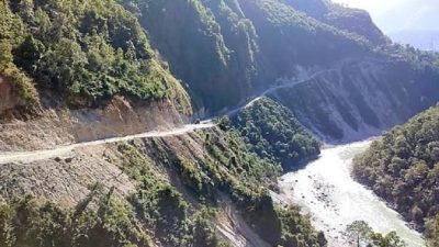 पहिराले कालीगण्डकी करिडोरको बागलुङ खण्ड अवरुद्ध