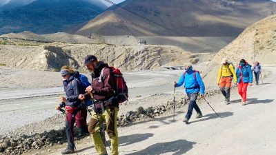 अन्नपूर्ण क्षेत्रमा एक सय ६९ देशका पर्यटकले गरे भ्रमण