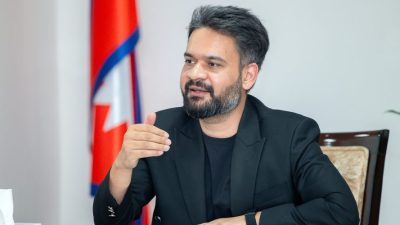 नुवाकोटको बाढी प्रभावित क्षेत्रको अवलोकनमा निस्किए प्रधानमन्त्री बालेन शाह
