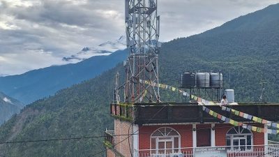 धुन्चेमा मोबाइलको नेटवर्क धान्न जेनेरेटरको भर