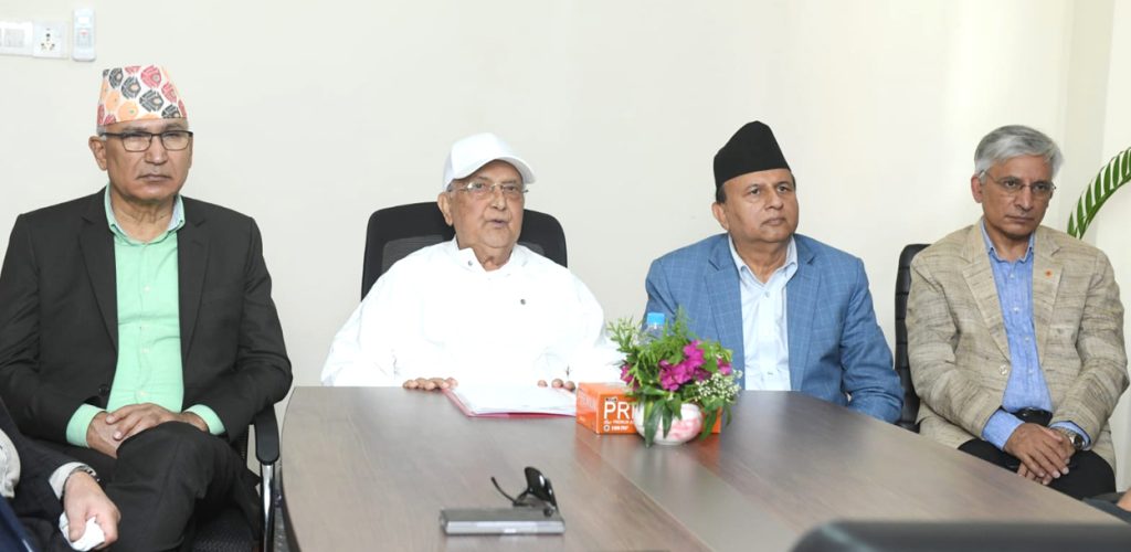 ओलीको चेतावनी- अब पार्टीभित्र अराजकता र अनुशासनहीनता चल्दैन