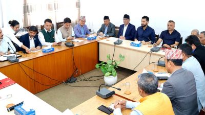 आजको सर्वदलीय बैठकमा दोस्रो तहका नेताहरू उपस्थित हुने